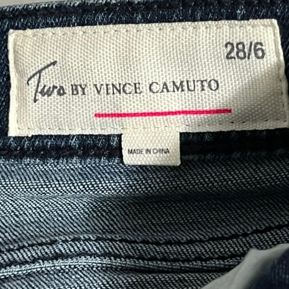 TWO BY VINCE CAMUTO Skinny Jeans Size 28/6 NWT - Picture 5 of 14